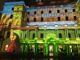 100th year anniversary of Snugglepot and Cuddlepie, Customs House, Vivid Sydney, 2018